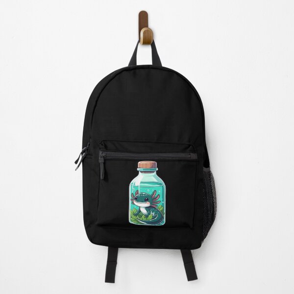 Item preview, Kawaii Axolotl in Water Plant Bottle designed and sold by TomFrontierArt.