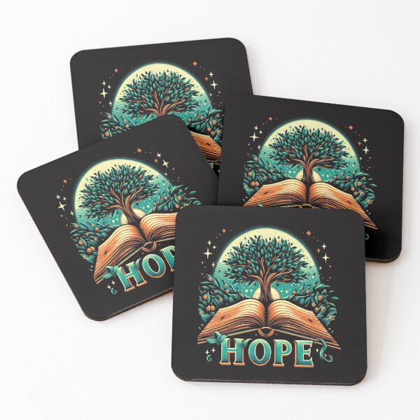 Item preview, Hope comes from books and tree designed and sold by GLORY-LIFE.
