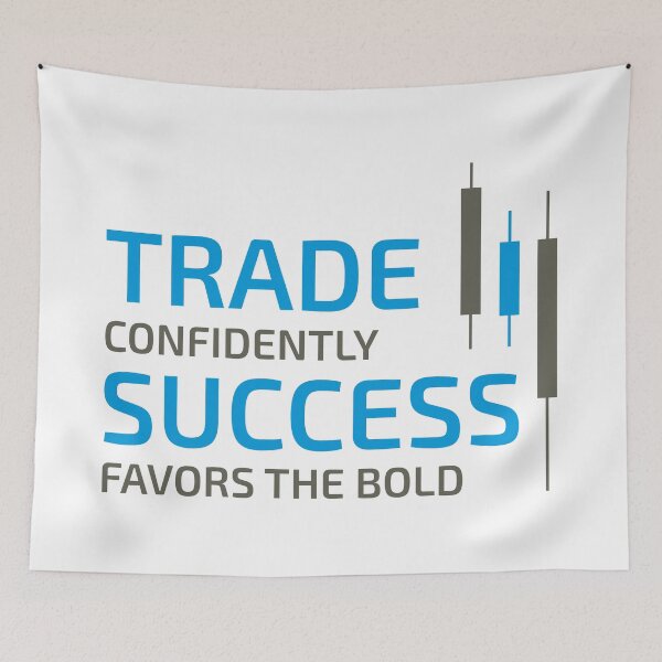 Item preview, stock market motivational designed and sold by CropWear.
