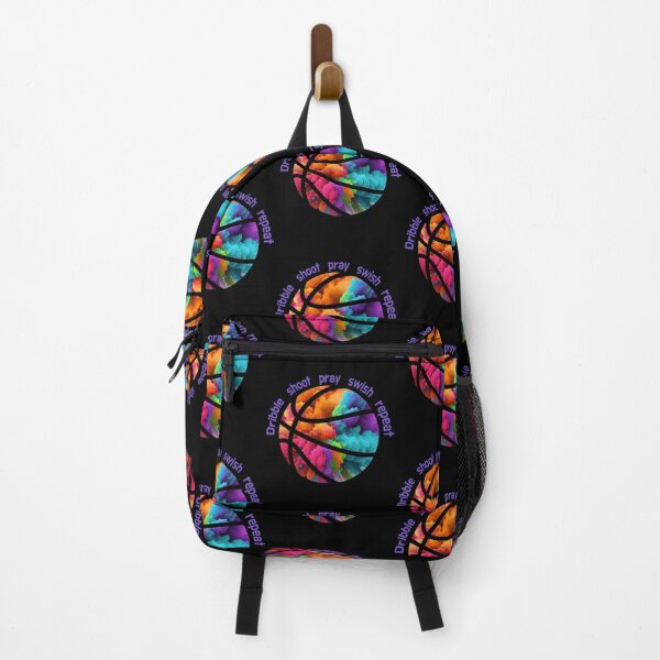 Item preview, Abstract Basketball Dribble Shoot Pray Swish Repeat designed and sold by Guess4best.