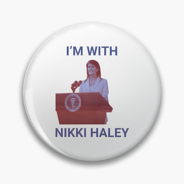 Artikelvorschau, Nikki Haley für das Wahlkampfplakat des Präsidenten 2024 entworfen und verkauft von cottagecorococo.