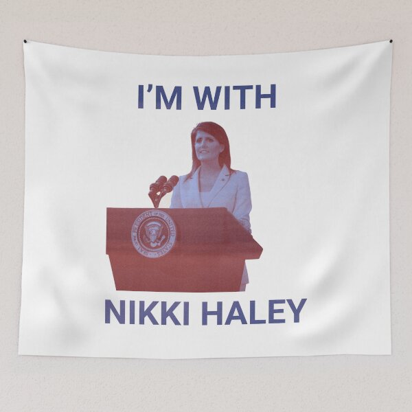 Item preview, Nikki Haley for President 2024 Campaign Poster designed and sold by cottagecorococo.