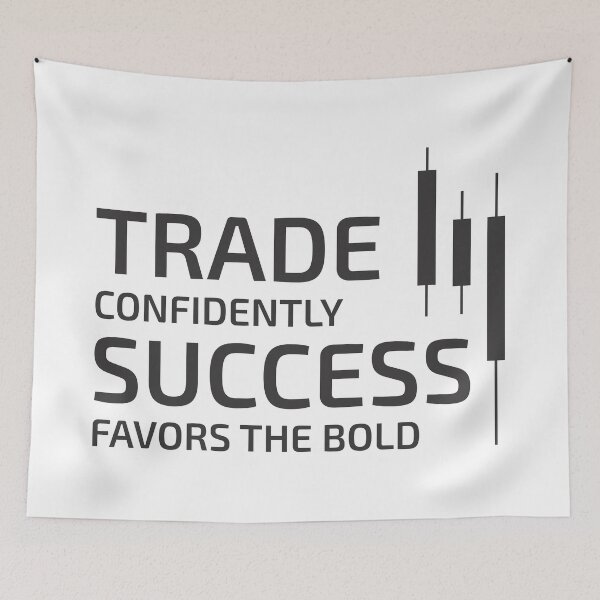 Item preview, stock market motivational designed and sold by CropWear.
