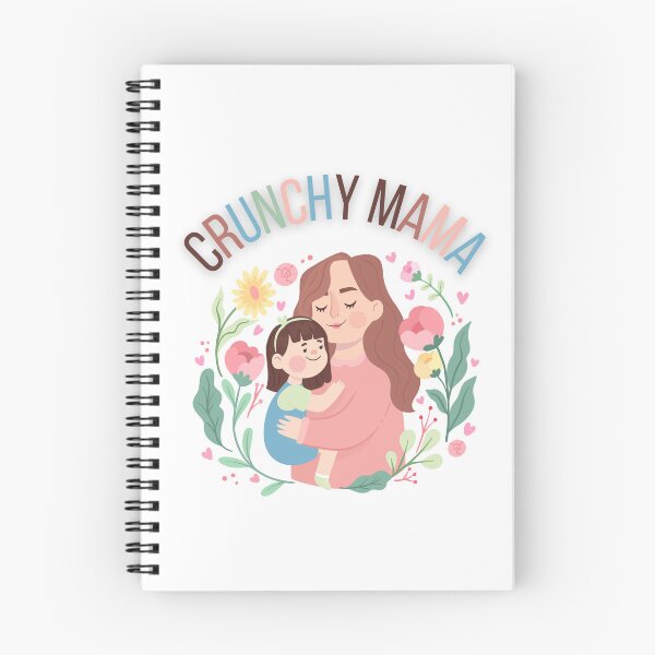Item preview, Decorative Feminine Pink Crunchy Mama  designed and sold by FreedByJesus.