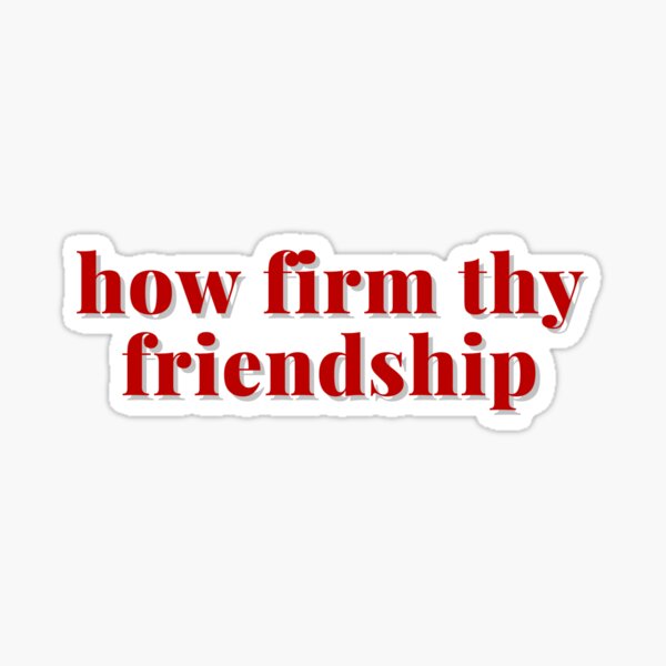 Item preview, Thy Friendship designed and sold by eryncreates.