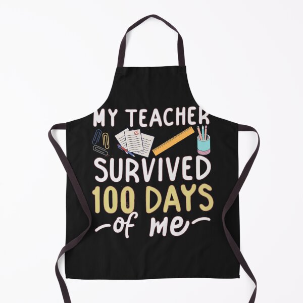 Item preview, My Teacher Survived 100 Days Of Me School Design designed and sold by Pawel Oska.
