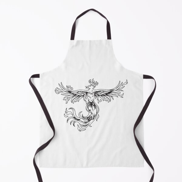 Item preview, Phoenix on Fire Illustration designed and sold by Pratiksha Muir.