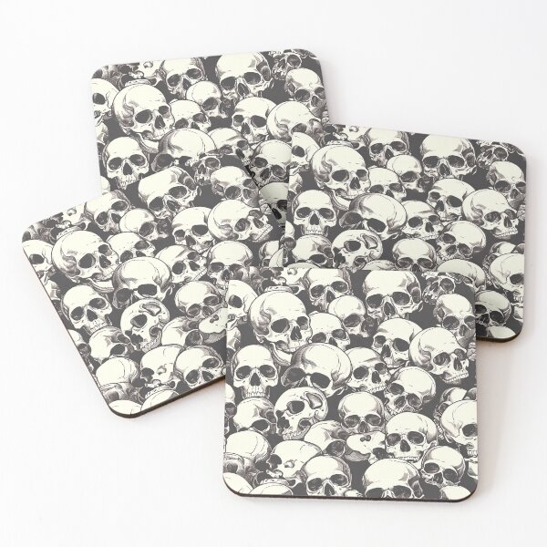Item preview, Tiled Skull Pattern designed and sold by dcrc.