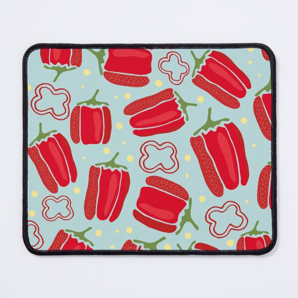 Item preview, Red pepper seamless pattern designed and sold by DesignsbySimons.