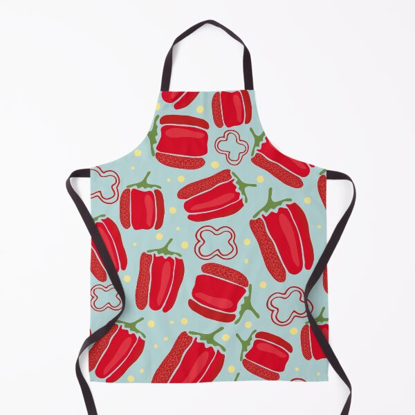 Item preview, Red pepper seamless pattern designed and sold by DesignsbySimons.
