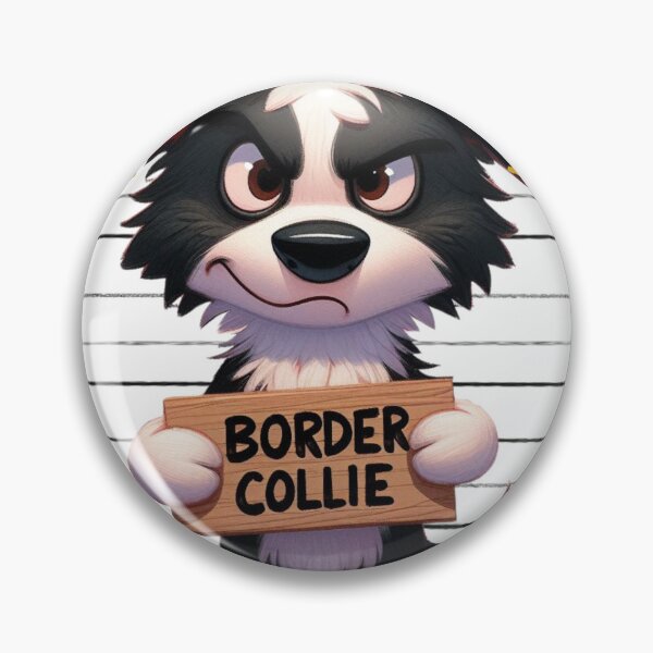 Item preview, Angry and sad dog Border Collie designed and sold by Vilemo.