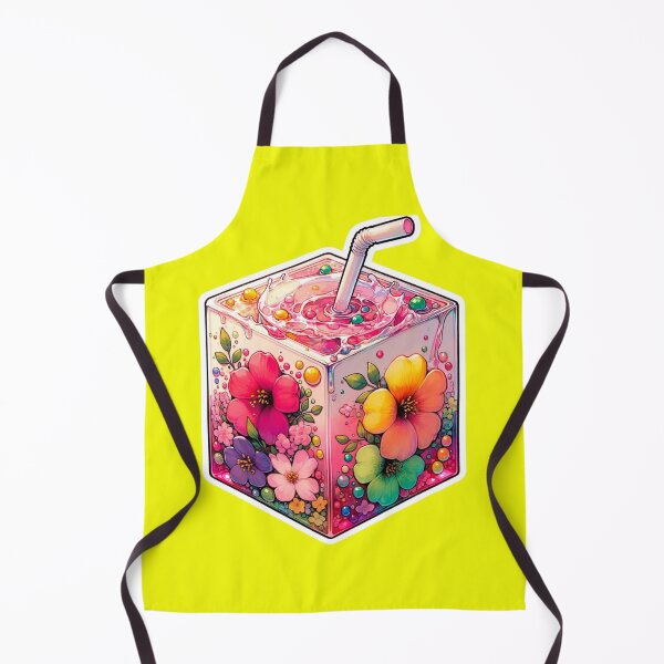 Item preview, Floral Fantasy Juice Box Sticker designed and sold by mymagicstoreus.