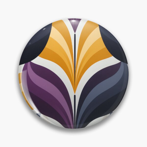 Item preview, Curvaceous Elegance: Mustard, Plum, and Slate Botanicals designed and sold by EtherealEchoes.