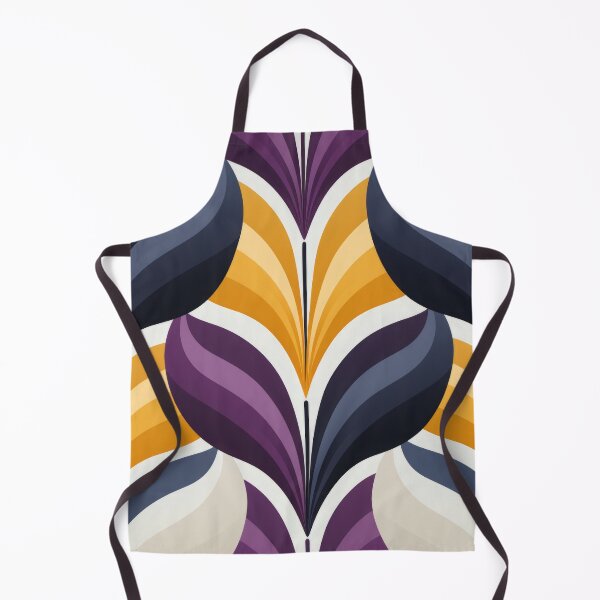 Item preview, Curvaceous Elegance: Mustard, Plum, and Slate Botanicals designed and sold by EtherealEchoes.