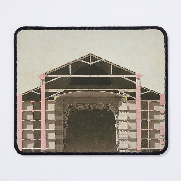 Item preview, Section drawing of La Fenice Opera House - Colour designed and sold by SLGA-Designs.