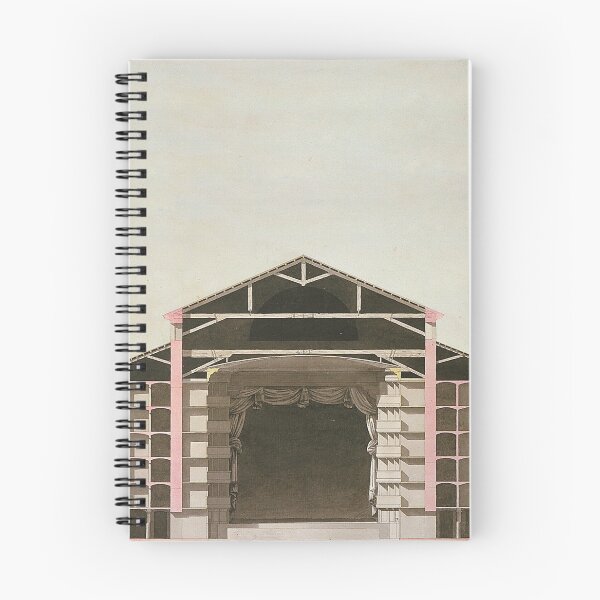 Item preview, Section drawing of La Fenice Opera House - Colour designed and sold by SLGA-Designs.