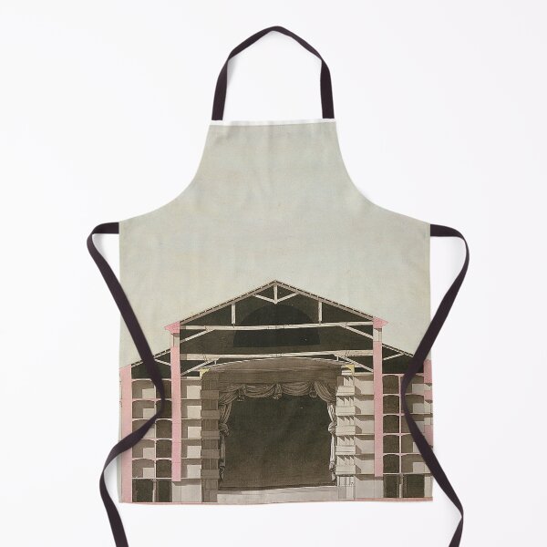 Item preview, Section drawing of La Fenice Opera House - Colour designed and sold by SLGA-Designs.