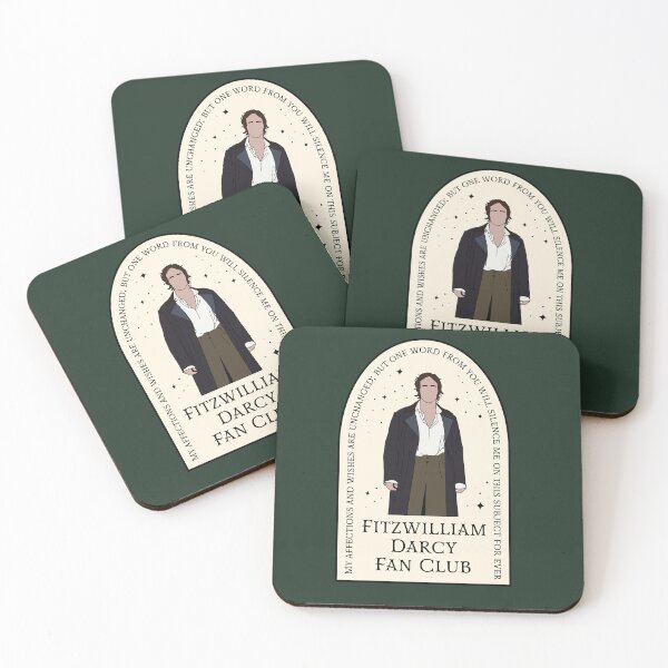 Item preview, Fitzwilliam Darcy Fan Club - Pride and Prejudice -  Mr. Darcy Fan Club - Jane Austen  designed and sold by Chalene Warner.