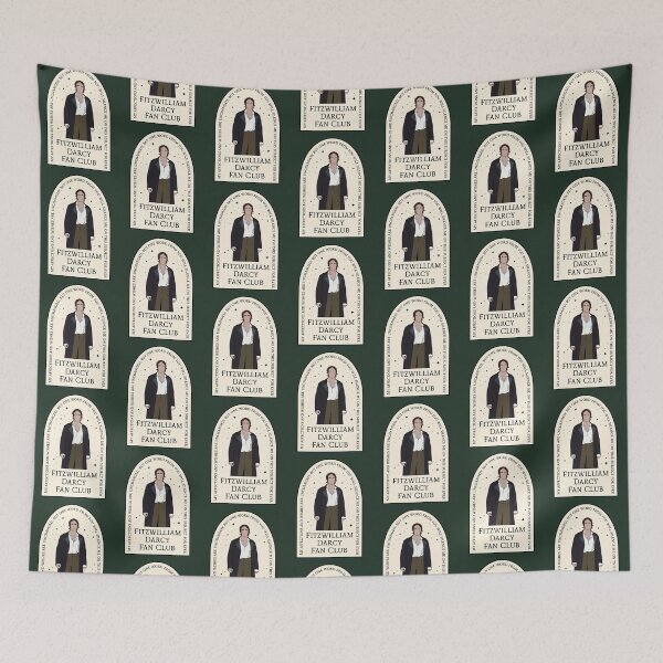 Item preview, Fitzwilliam Darcy Fan Club - Pride and Prejudice -  Mr. Darcy Fan Club - Jane Austen  designed and sold by Chalene Warner.