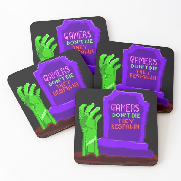Item preview, Gamers don’t die, they respawn designed and sold by tapdancingcat.