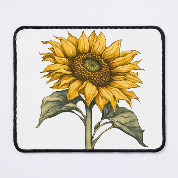 Item preview, Simple Sunflower designed and sold by WatercolorWilds.
