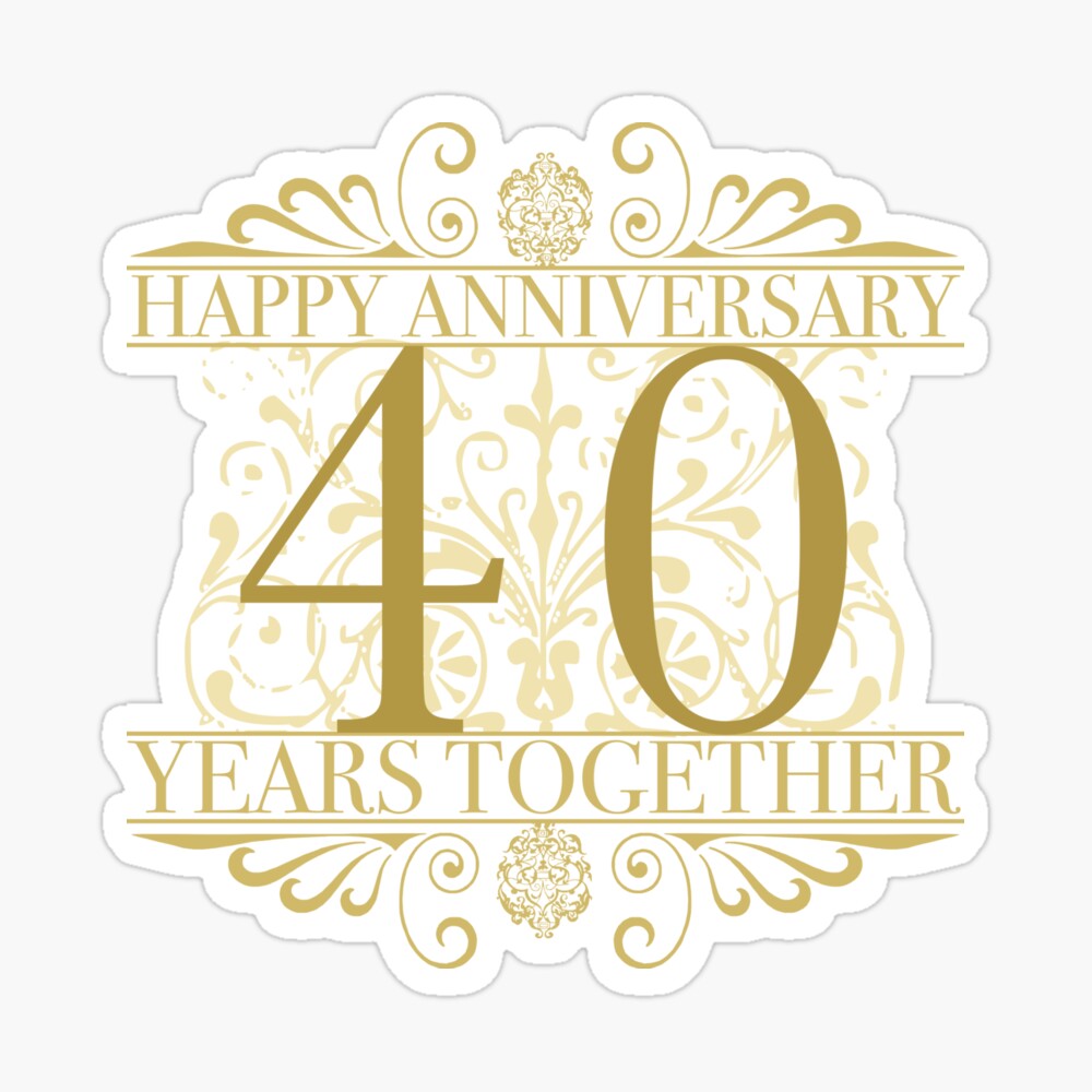 Elegant 60th Anniversary Poster for Sale by thepixelgarden