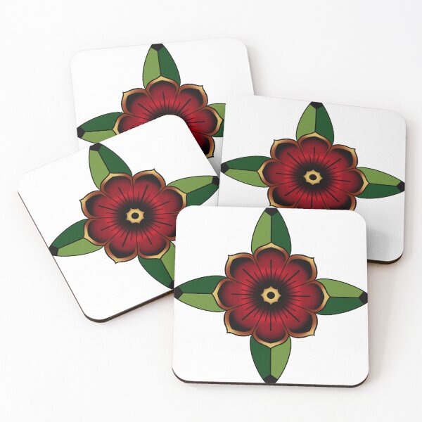 Item preview, Flower old school  designed and sold by Clara  Memmoli.