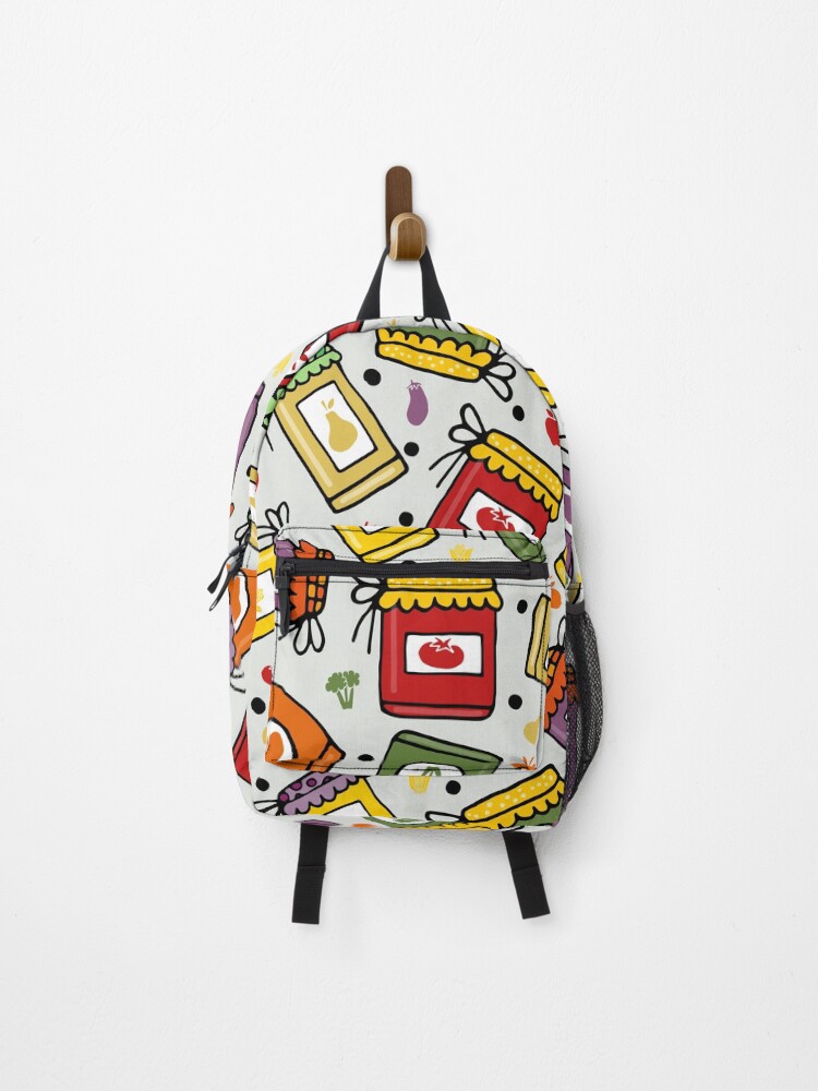 Thumbnail 1 of 3, Backpack, Home canning seamless pattern designed and sold by DesignsbySimons.