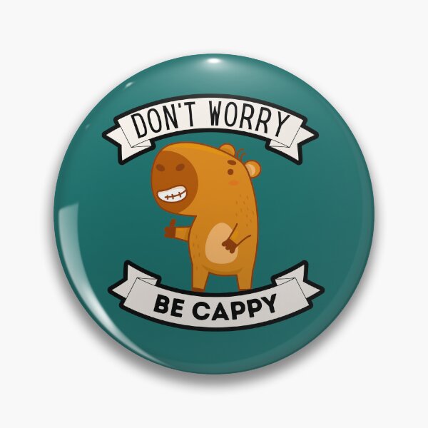 Item preview, don't worry be capy designed and sold by khalidteez.