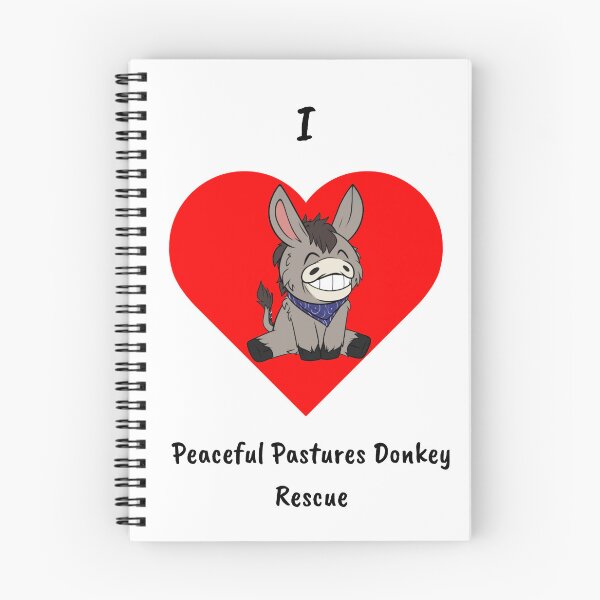 Item preview, I Love Peaceful Pastures Donkey Rescue designed and sold by Ppdr.
