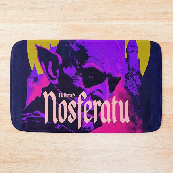 Item preview, Nosferatu Pop Art Neon Noir Art, Max Schreck, F. W. Murnau designed and sold by PrintShangri-La.