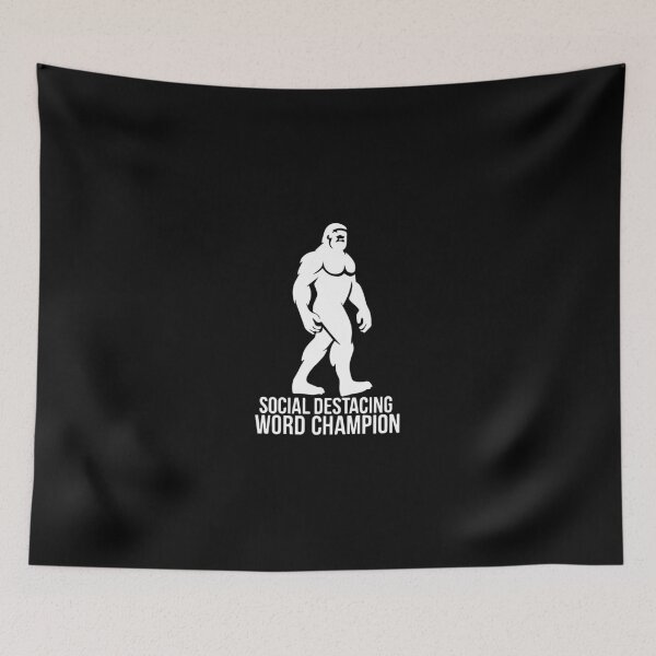 Item preview, Bigfoot Social Distancing World Champion designed and sold by ShopSmart213.