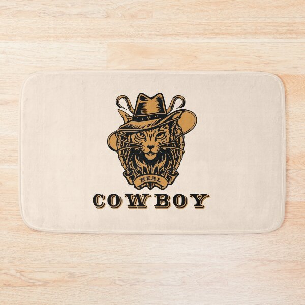 Item preview, Real Cowboy | Meowdy Texan Cat Meme | Gift Ideas for Cowboy Dad designed and sold by themichetti.
