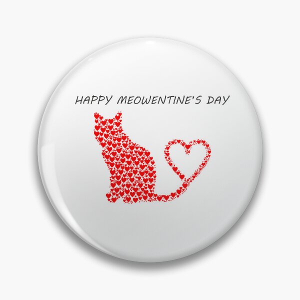 Item preview, Happy Meowentines Day designed and sold by HettyKam.