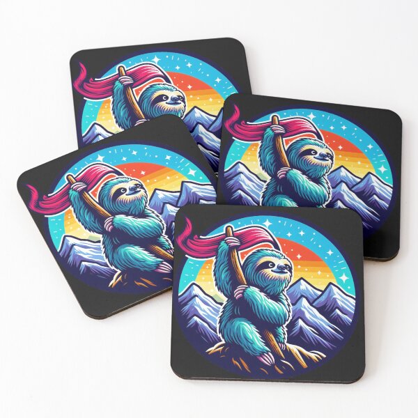 Item preview,  Conqueror sloth designed and sold by MiroArtAbstra.