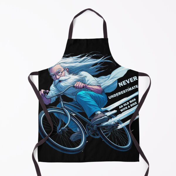 Item preview, Never Underestimate an Old Man with a Bike designed and sold by Echonn.