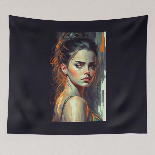 Item preview, Beautiful Girl designed and sold by ArtCraftLab.