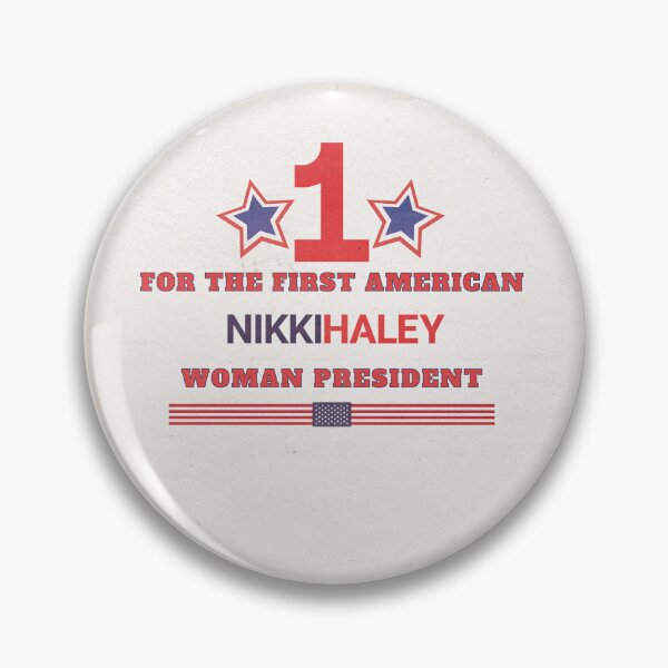 Artikelvorschau, Nikki Haley für das Wahlkampfplakat des Präsidenten 2024 entworfen und verkauft von cottagecorococo.