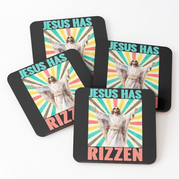 Item preview, Jesus Has Rizzen Vintage Christian Meme Religious Faith designed and sold by stylesip.