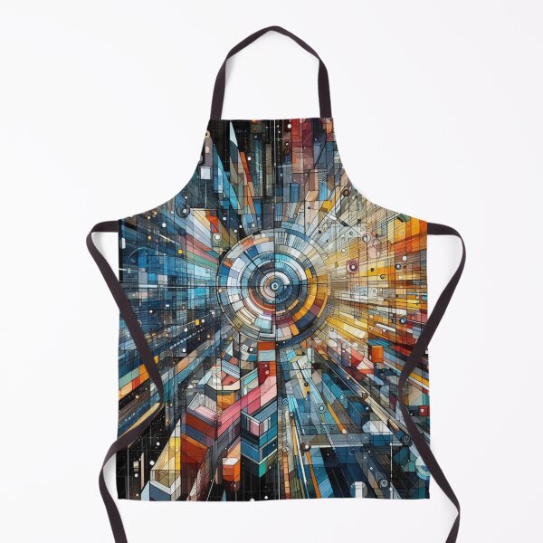 Item preview, Space City. Harmony of Shapes and Color designed and sold by Lyavalio.