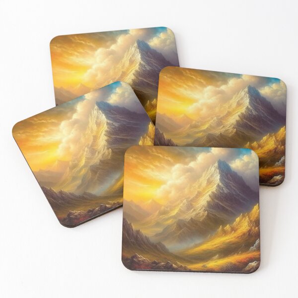 Item preview, The heavenly mountain designed and sold by EpicArtPrints.