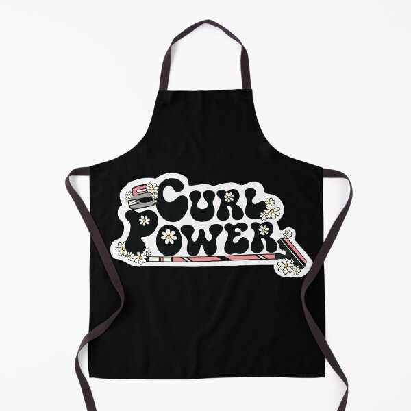 Item preview, Curl Power - Curling - Girl Power - Cute - Curling Rock - Curling Broom designed and sold by Chalene Warner.