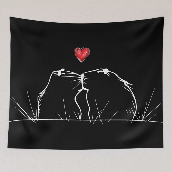 Item preview, Love Capybaras designed and sold by VisualArtsOasis.