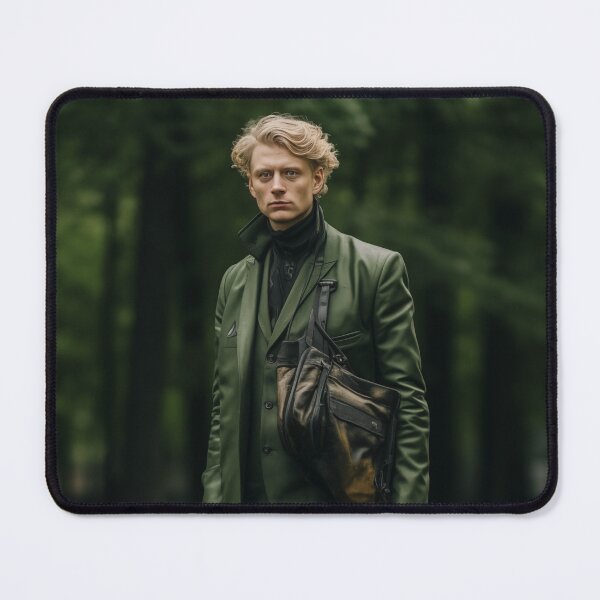 Item preview, A man dressup in green holding a bag designed and sold by irsanpixel.
