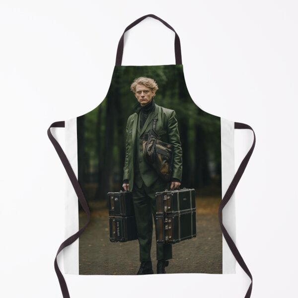 Item preview, A man dressup in green holding a bag designed and sold by irsanpixel.