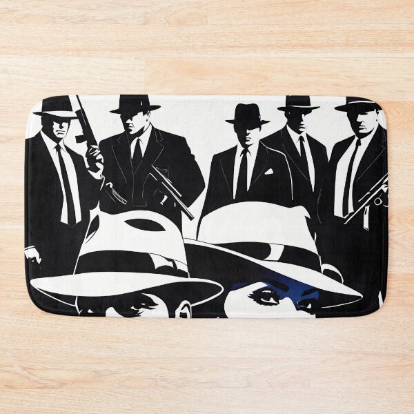 Item preview, Mafia Revealed in Art: Digital Silhouettes as Visual Chronicles designed and sold by Artedig.