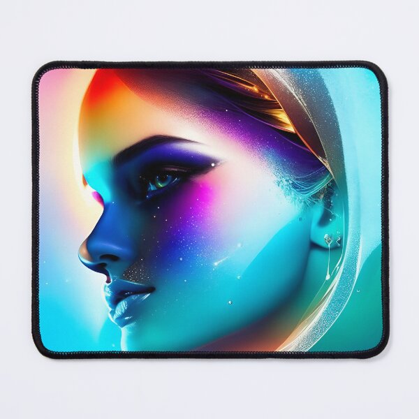 Item preview, Colorful Woman - Colorful Female Portrait designed and sold by Manos Ch.
