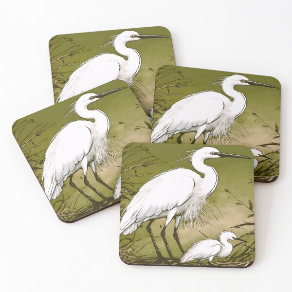 Item preview, Little egret and its little comic designed and sold by janjacbu.