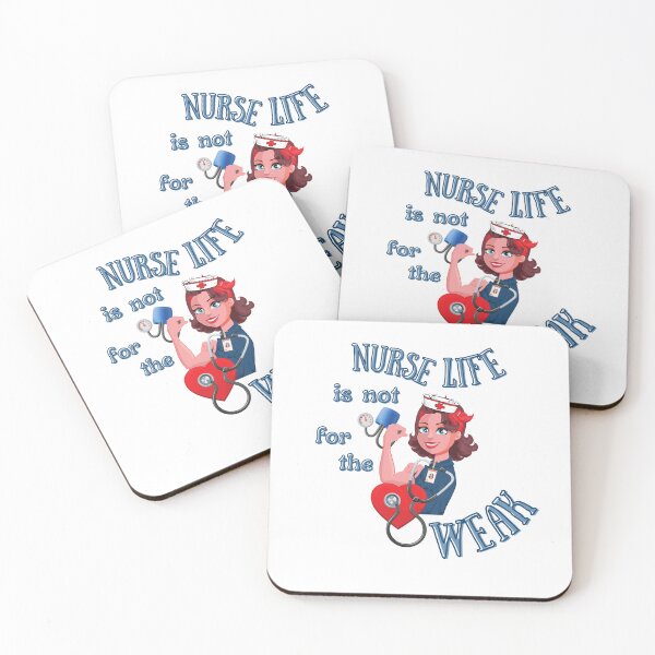 Item preview, Nurse Life is not for the Weak designed and sold by Sqwirlgrl.