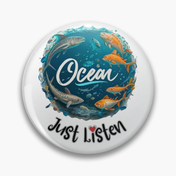 Item preview, Just Listen To The Ocean  designed and sold by Psycho-Crazy.